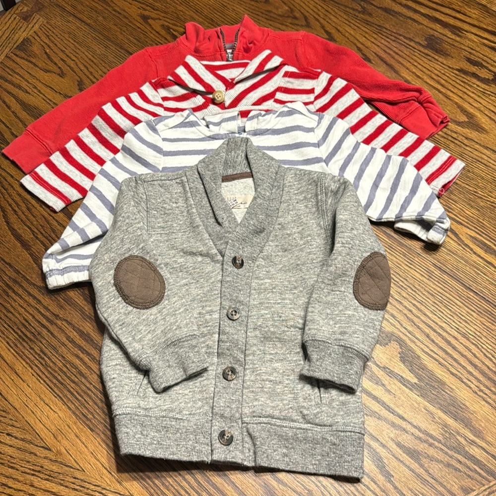 Lot of boys pullovers, 12-18m